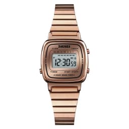 SKMEI 1901 Luxury Women Watches Small Dial Digital Chrono Calendar Watch Waterproof Ladies Wristwatch Clock Montre femme 1620