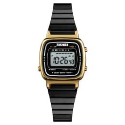 SKMEI 1901 Luxury Women Watches Small Dial Digital Chrono Calendar Watch Waterproof Ladies Wristwatch Clock Montre femme 1620
