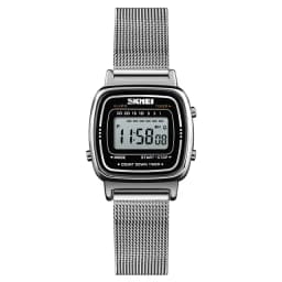 SKMEI 1901 Luxury Women Watches Small Dial Digital Chrono Calendar Watch Waterproof Ladies Wristwatch Clock Montre femme 1620