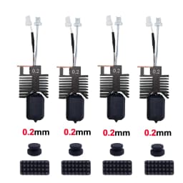 0.2/0.4/0.6/0.8mm Hotend for Snapmaker u1 Full Assembled Hotend Plug & Play Ceramic Block Kit SnapmakerU1 3d Pirnter Print Head