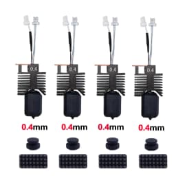 0.2/0.4/0.6/0.8mm Hotend for Snapmaker u1 Full Assembled Hotend Plug & Play Ceramic Block Kit SnapmakerU1 3d Pirnter Print Head