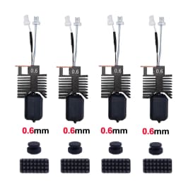 0.2/0.4/0.6/0.8mm Hotend for Snapmaker u1 Full Assembled Hotend Plug & Play Ceramic Block Kit SnapmakerU1 3d Pirnter Print Head