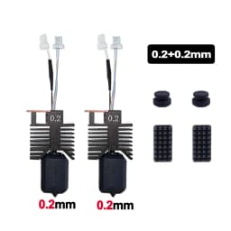 0.2/0.4/0.6/0.8mm Hotend for Snapmaker u1 Full Assembled Hotend Plug & Play Ceramic Block Kit SnapmakerU1 3d Pirnter Print Head