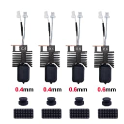 0.2/0.4/0.6/0.8mm Hotend for Snapmaker u1 Full Assembled Hotend Plug & Play Ceramic Block Kit SnapmakerU1 3d Pirnter Print Head