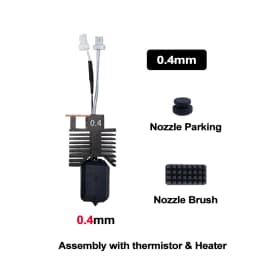 0.2/0.4/0.6/0.8mm Hotend for Snapmaker u1 Full Assembled Hotend Plug & Play Ceramic Block Kit SnapmakerU1 3d Pirnter Print Head