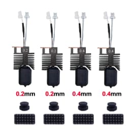 0.2/0.4/0.6/0.8mm Hotend for Snapmaker u1 Full Assembled Hotend Plug & Play Ceramic Block Kit SnapmakerU1 3d Pirnter Print Head