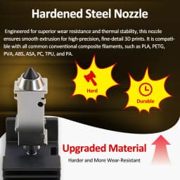 0.2/0.4/0.6/0.8mm Hotend for Snapmaker u1 Full Assembled Hotend Plug & Play Ceramic Block Kit SnapmakerU1 3d Pirnter Print Head
