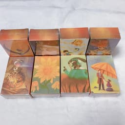 Dropshipping 84 Playing Cards Mini Tell Story Cards Board Game High Quality Education Game For Kids Family Party Table Game