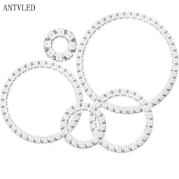 WS2812b Led Ring Addressable 8/16/24/35/45Leds 5050 RGB Led Diode Ring Color IC Built-in LED