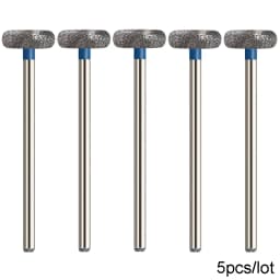 BNG 5PCS Cutters for Manicure Diamond Nail Drill Bit Set of Milling Diamond Bit Milling Cutter Nail Bits for Nail Drill Machine