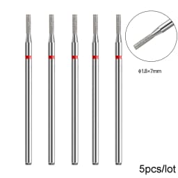 BNG 5PCS Cutters for Manicure Diamond Nail Drill Bit Set of Milling Diamond Bit Milling Cutter Nail Bits for Nail Drill Machine