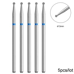 BNG 5PCS Cutters for Manicure Diamond Nail Drill Bit Set of Milling Diamond Bit Milling Cutter Nail Bits for Nail Drill Machine