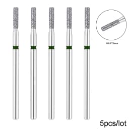 BNG 5PCS Cutters for Manicure Diamond Nail Drill Bit Set of Milling Diamond Bit Milling Cutter Nail Bits for Nail Drill Machine