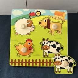 Toddlers Wooden Puzzle Montessori Baby Toys ABC Alphabet Number Shape Matching Board Game Preschool Educational Toy for Kids 2-4