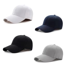 Unisex Simple Black Baseball Cap Solid Color Golf Hat Cotton Caps Hats Casual Hip Hop Dad Hats For Men Women