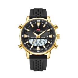 Kat-Wach Men's Quartz Watches Original Waterproof High Quality Automatic Male Timepiece Black Watch Gifts for Dad Watches Men