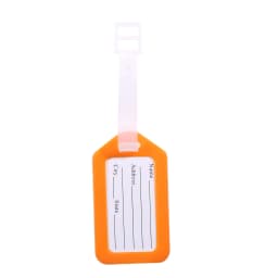 1-10PCS Luggage Tag Boarding Shipping Plastic Baggage Tags Travel Accessory Women Men Suitcase ID Address Name Holder Bag Label