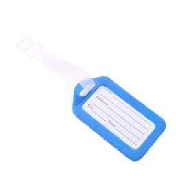 1-10PCS Luggage Tag Boarding Shipping Plastic Baggage Tags Travel Accessory Women Men Suitcase ID Address Name Holder Bag Label