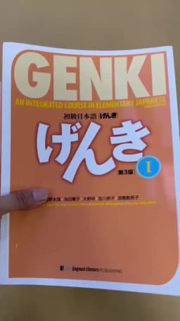 Genki 3rd Edition Learn Japanese Textbook Workbook Answer An Integrated Course in Elementary Japanese and English Book