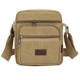 Men's Shoulder Bag Business Leisure Large Capacity Portable Handbag Zipper Multi Layer Waterproof Summer Male's Crossbody Bags
