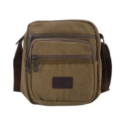 Men's Shoulder Bag Business Leisure Large Capacity Portable Handbag Zipper Multi Layer Waterproof Summer Male's Crossbody Bags