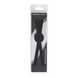 Stainless Steel Microblading Balance Positioning/Equidistant Eyebrow Mapping Ruler Golden Ratio Ruler Measurement Tool