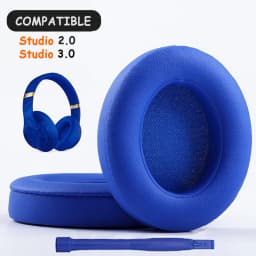 KUTOU Earpads For Beats Studio 3 3.0 Ear Pads Studio3 Headphone Replacement Pads Studio2 Ear Cushions Earpads Headset Foam Pad