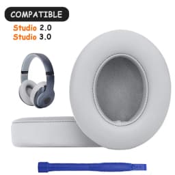 KUTOU Earpads For Beats Studio 3 3.0 Ear Pads Studio3 Headphone Replacement Pads Studio2 Ear Cushions Earpads Headset Foam Pad