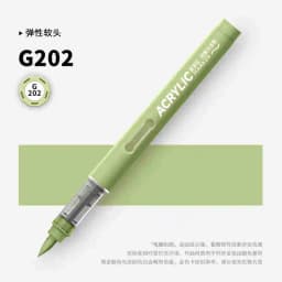 GRASP 1PC 84 Colors Acrylic Marker Pens Waterproof Pen Soft Brush Nib Student Art for Glass Stone Stationery School Art Supplies