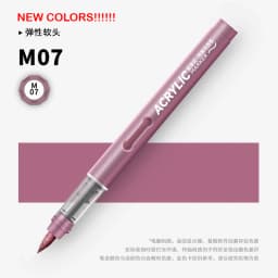 GRASP 1PC 84 Colors Acrylic Marker Pens Waterproof Pen Soft Brush Nib Student Art for Glass Stone Stationery School Art Supplies