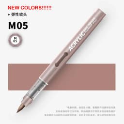 GRASP 1PC 84 Colors Acrylic Marker Pens Waterproof Pen Soft Brush Nib Student Art for Glass Stone Stationery School Art Supplies