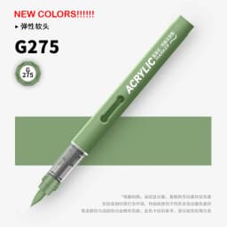 GRASP 1PC 84 Colors Acrylic Marker Pens Waterproof Pen Soft Brush Nib Student Art for Glass Stone Stationery School Art Supplies