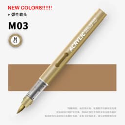 GRASP 1PC 84 Colors Acrylic Marker Pens Waterproof Pen Soft Brush Nib Student Art for Glass Stone Stationery School Art Supplies