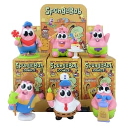 Spongebob Patrick Star Squidward Tentacles Delicious Crab Burger Anime Figure Collection Model Doll Blind Box Toys Birthday Gift