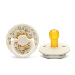 Erduo Floral Newborn Infant Baby Care Shower Gift Latex Rubber Sucking Nipple Pacifier Babies Soother Dummy Pacifiers for Baby 0
