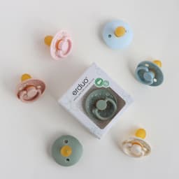 Erduo Floral Newborn Infant Baby Care Shower Gift Latex Rubber Sucking Nipple Pacifier Babies Soother Dummy Pacifiers for Baby 0
