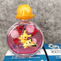 RE-MENT Pokemon Perfume Bottle Scenery Vinyl Face Blind Box Toy Action Figure Toys Anime Ornaments for Kids