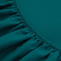 1 piece of solid color bed sheet for bedroom 100%Polyeste Elastic Band Around bedding Fitted Sheet Only (excluding pillowcases)
