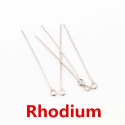200pcs/bag 16 20 25 30 35 40 45 50mm Eye Head Pins Classic 7 colors Plated Eye Pins For Jewelry Findings Making DIY Supplies