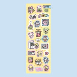 Korean Cartoon Cute Kawaii Graffiti Hand Drawn Rabbit Sticker Hand Account Photo Planner Diary Scrapbook DIY Decorative Stickers