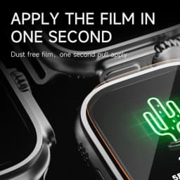 1-5Pcs Tempered Glass For Apple Watch Ultra2 49mm Anti-Scratch Screen Protector for iWatch Seconds installation Protective Film