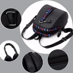 Mini Men's Backpack Fashion Small Black Shoulder School Bag for Man Canvas Designer Waterproof Sports Travel Male Backpacks