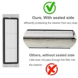HEPA Filter For Xiaomi Roborock S5 Max S6 S6 maxv S50 S55 Accessories Spare Parts Xiomi Xaiomi Vacuum Cleaner Replacement Kit