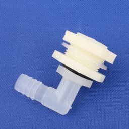 1 Set ABS 1/2 Inch To 6.4~20mm Elbow Water Tank Connector Aquarium Garden Irrigation Hose Joint Water Pipe 90 Degree Adapter