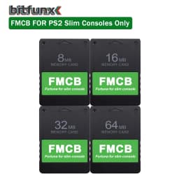 BitFunx Fortuna FMCB Free McBoot Memory Card For PS2 Slim Consoles (SPCH-7xxxx and SPCH-9xxxx Series)