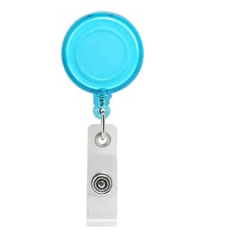 10pcs Retractable Pull Badge Reel Plastic ID Lanyard Name Tag Key Ring Chain Clips Hospital Nurse Badge Holder Credential Holder