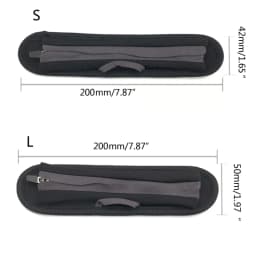 Universal Full Closure Headphone Headband Cover Zipper Cushion for QC35 QC45 Edifier Free  W820NB W860NB  SOLO2 896C