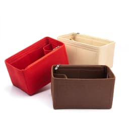 WUTA Felt Insert Bag Organizer For LV Speedy 20 25 30 35 Flap Handbag Inner Bag Makeup Travel Purse Storage Tote Bag Accessories