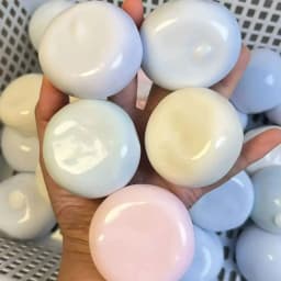 Coconut Oil Squeeze Squishy Fidget Toys Stress Relieving Toy Ultra-Thin Ice Skin blind box Shapeable Venting for Adults Gifts