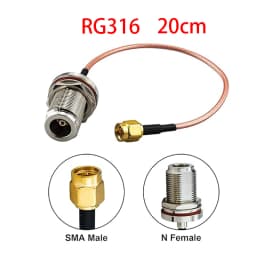 GIZONT Meshtastic LoRa 868MHz 915MHz Antenna Helium Hotspot Outdoor N Male Omni Fiberglass Long-distance Receiving Antennas